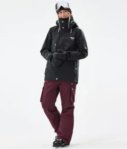 Skibroeken>DOPE SNOW Iconic W Burgundy