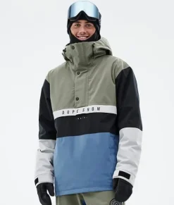 Snowboard Jassen>DOPE SNOW Legacy Track Greenish/LightGrey/Black/BlueSteel
