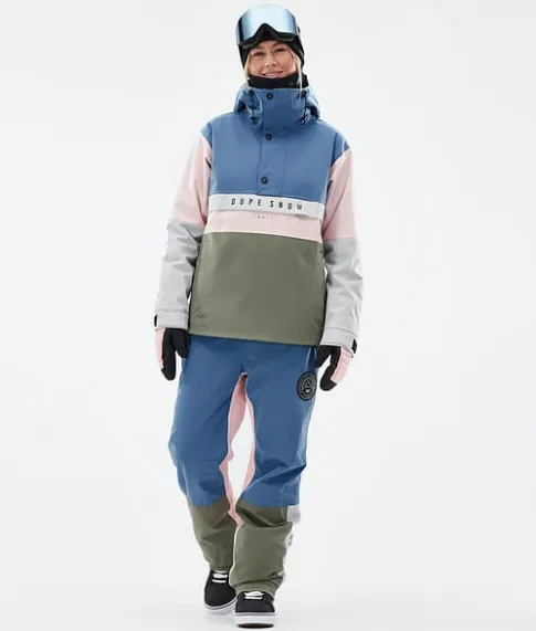 Snowboard Jassen>DOPE SNOW Legacy Track W BlueSteel/LightGrey/SoftPink/Greenish
