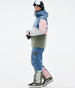 Snowboard Jassen>DOPE SNOW Legacy Track W BlueSteel/LightGrey/SoftPink/Greenish