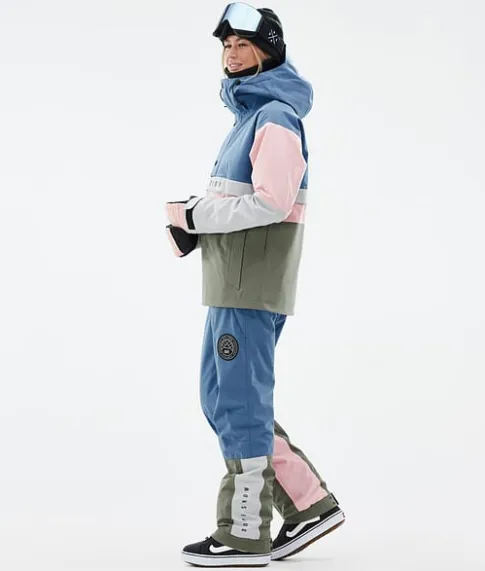 Snowboard Jassen>DOPE SNOW Legacy Track W BlueSteel/LightGrey/SoftPink/Greenish