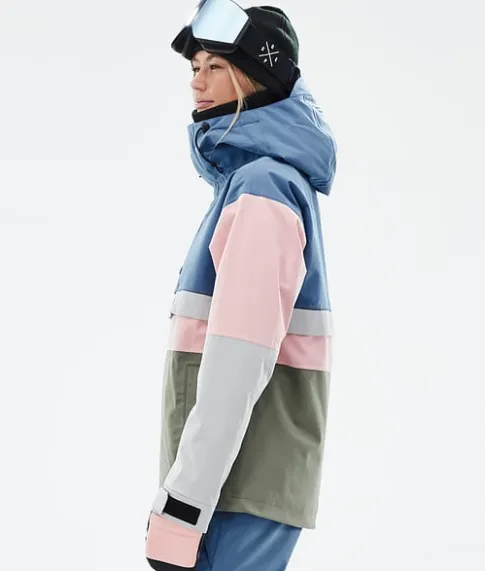 Snowboard Jassen>DOPE SNOW Legacy Track W BlueSteel/LightGrey/SoftPink/Greenish