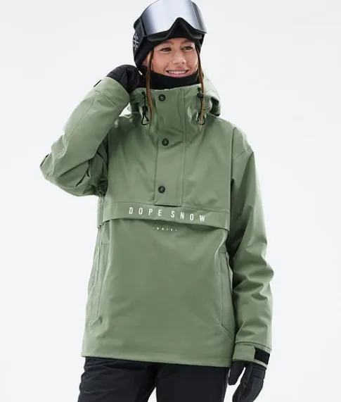 Ski Jassen>DOPE SNOW Legacy W MossGreen