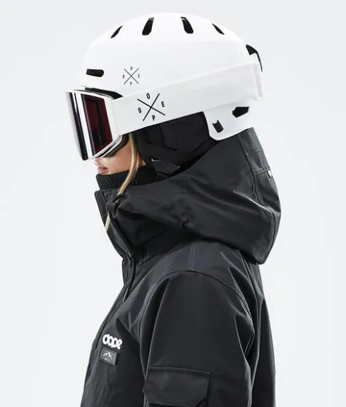 Skihelmen|Skihelmen>DOPE SNOW Macon 2.0 MatteWhitew/BlackX-Up