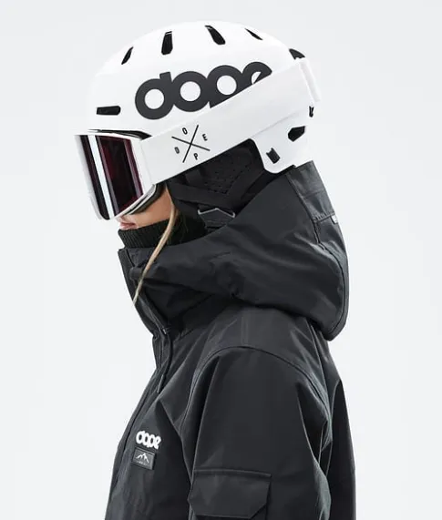 Skihelmen|Skihelmen>DOPE SNOW Macon 2.0 MatteWhitew/BlackClassic