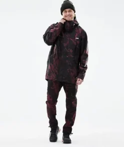 Outdoor Broeken>DOPE SNOW Nomad PaintBurgundy
