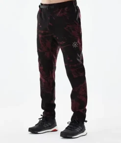 Outdoor Broeken>DOPE SNOW Nomad PaintBurgundy
