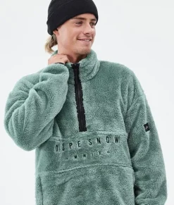 Fleece>DOPE SNOW Pile FadedGreen