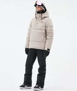 Snowboard Jassen>DOPE SNOW Puffer W Sand