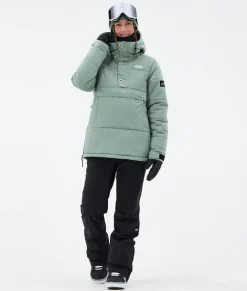 Snowboard Jassen>DOPE SNOW Puffer W FadedGreen