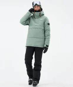 Ski Jassen>DOPE SNOW Puffer W FadedGreen