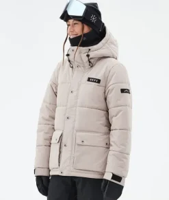 Snowboard Jassen>DOPE SNOW Puffer W Full Zip Sand