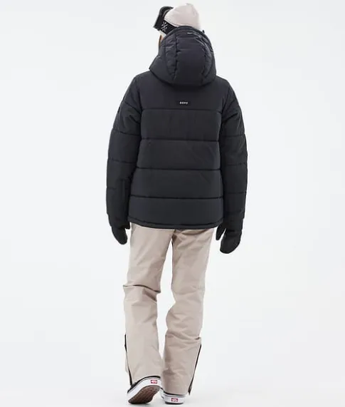 Snowboard Jassen>DOPE SNOW Puffer W Full Zip Black