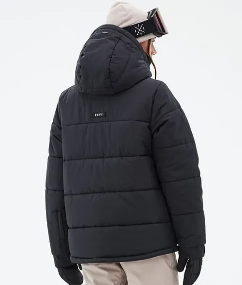 Snowboard Jassen>DOPE SNOW Puffer W Full Zip Black