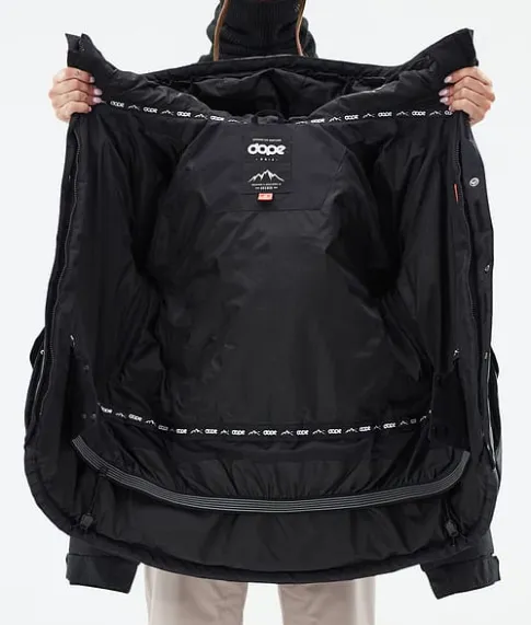 Snowboard Jassen>DOPE SNOW Puffer W Full Zip Black
