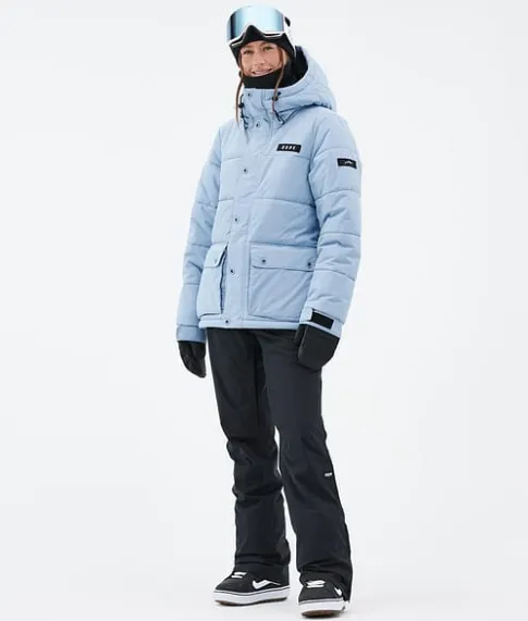 Snowboard Jassen>DOPE SNOW Puffer W Full Zip LightBlue