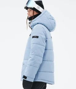 Snowboard Jassen>DOPE SNOW Puffer W Full Zip LightBlue