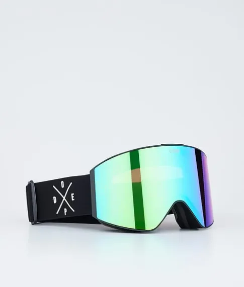 Skibrillen|Skibrillen>DOPE SNOW Sight Black/GreenMirror