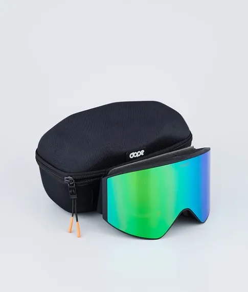 Skibrillen|Skibrillen>DOPE SNOW Sight 2023 BlackW/BlackGreenMirror