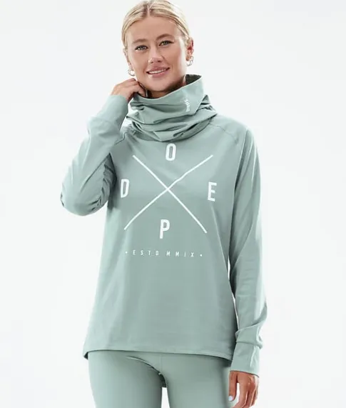 Thermokleding>DOPE SNOW Snuggle W 2022 FadedGreen2X-Up