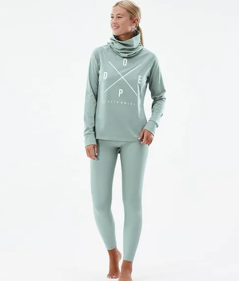 Thermokleding>DOPE SNOW Snuggle W 2022 FadedGreen2X-Up