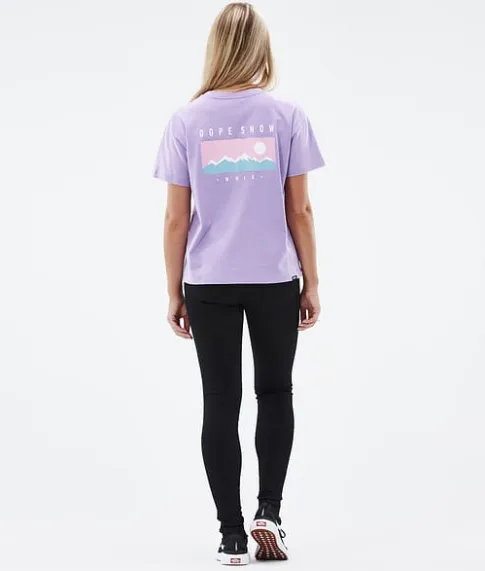 T-shirts>DOPE SNOW Standard W 2022 FadedVioletRange