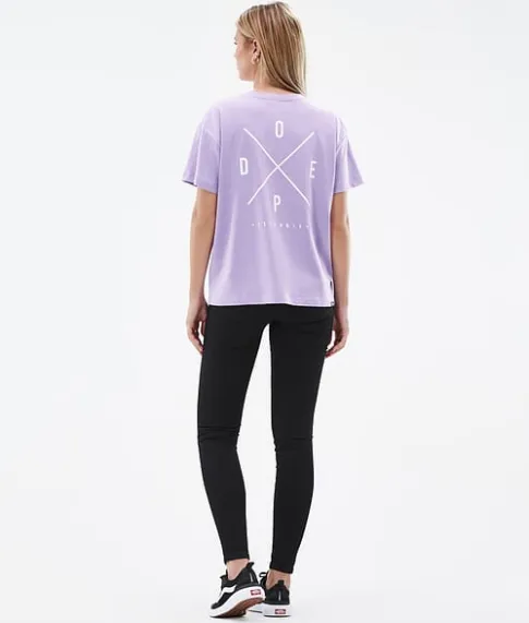 T-shirts>DOPE SNOW Standard W 2022 FadedViolet2X-Up