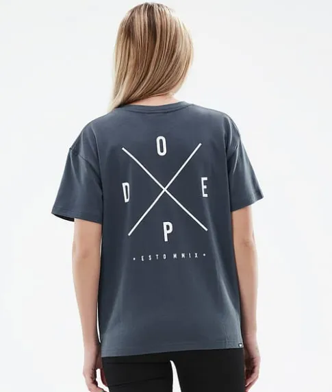 T-shirts>DOPE SNOW Standard W 2022 MetalBlue2X-Up