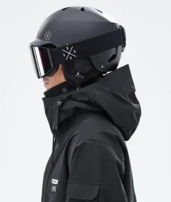 Skihelmen|Skihelmen>DOPE SNOW Watts Classic MatteBlackX-Up